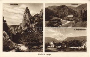 Szádelői völgy, cukorsüveg, turista ház