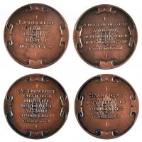 Bozó Gyula (1913-2004) DN. "Gr Széchenyi István" + "Kossuth Lajos" + "Deák ...