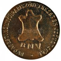 Borsos Miklós (1906-1990) 1975. "Budapesti Könnyűipari Szövetkezetek Szövetsége BNV" Br em...