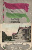 Tarcsa Hungarian flag, Art Nouveau (fa)