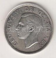 Kanada 1951. 1$ V.György Ag T:2
