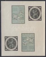 1919-1921 Borsod-Miskolc Múzeum XIV.ORSZ.KATH.NAGYGYŰLÉS levélzáró ív