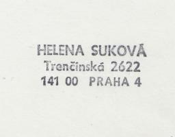 1960-1970 Sakk a fotóművészetben: Helena Suková: Gens una sumus 1-2. 2db vintage fotóművészeti alkot...