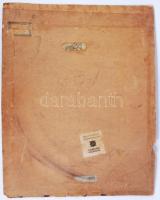 cca 1937 Tompa Pál: Kútnál. Vintage fotó kiállítási tablón (Magyar Pénzintézeti Sportegyesületek lig...