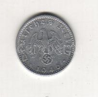 D.3.Reich 1940D 50Pf Alu h.k-tel T:3