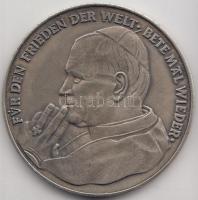 NSZK 1980. II. János Pál pápa németországi látogatása fém emlékérem T:2 GFR 1980. Visitation of John Paul II in Germany metal medal C:XF