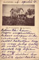 Balatonarács, Balatonfüred villa (b)