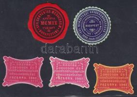 5 klf Orvoskongresszus pecsétbélyeg