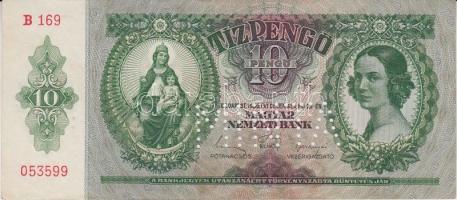 1936. 10P hamis MINTA perforációval T:I-