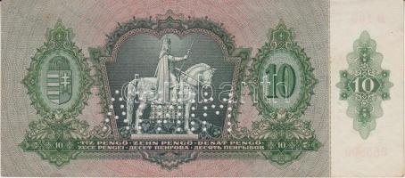 1936. 10P hamis "MINTA" perforációval T:I-