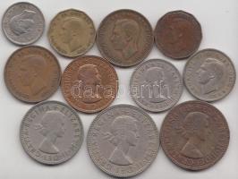 Nagy-Britannia 1942-1963. 11db klf fémpénz T:2,2-
Great Britain 1942-1963. 11pcs of diff coins C:XF,...