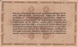 1946. 10.000AP - 1.000.000AP 9db klf bankjegy T:vegyes