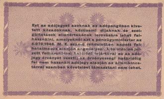 1946. 10.000AP - 1.000.000AP 9db klf bankjegy T:vegyes