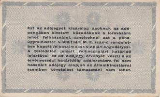 1946. 10.000AP - 1.000.000AP 9db klf bankjegy T:vegyes