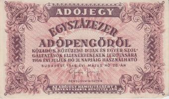 1946. 10.000AP - 500.000AP 7db klf bankjegy T:vegyes