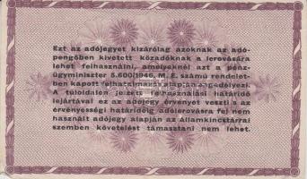 1946. 10.000AP - 500.000AP 7db klf bankjegy T:vegyes