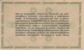 1946. 10.000AP - 500.000AP 7db klf bankjegy T:vegyes