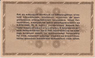 1946. 10.000AP - 500.000AP 7db klf bankjegy T:vegyes