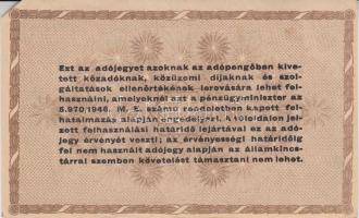 1946. 10.000AP - 500.000AP 7db klf bankjegy T:vegyes