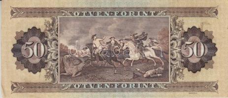 1969-1989. 50Ft (6x) mind klf évszámmal T:II,II-,III