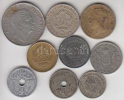 Románia 1905-1956. 9db klf fémpénz T:vegyes
Romania 1905-1956. 9pcs of diff coins C:mixed