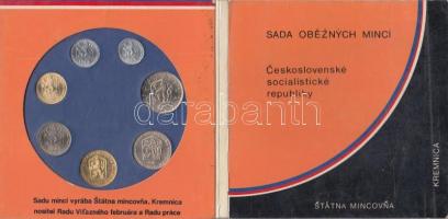 Csehszlovákia 1989. 5h-5K 7klf db, szettben T:1
Czechoslovakia 1989. 5 haleru - 5 Korun, 7 different...