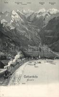 Flüelen Gotthard railway
