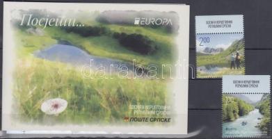 Europa CEPT Látogatás + bélyegfüzet MH, Europe CEPT Visiting + stamp-booklet MH