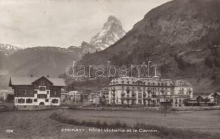 Zermatt Hotel Victoria, Cervin (fa)