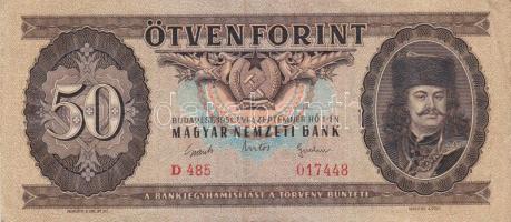 1951. 50Ft (2x) T:III