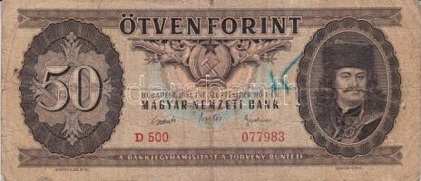 1951. 50Ft (2x) T:III