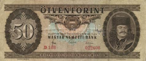 1965. 50Ft (10x) T:III