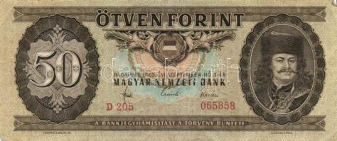 1965. 50Ft (10x) T:III