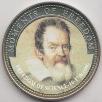 Libéria 2001. 10$ "Szabadság pillanatai-A tudomány szabadsága 16-17. század." multicolor T...