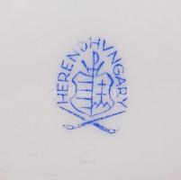 Herendi virágos váza, kézzel festett, jelzett, hibátlan, m:13 cm / Herend porcelain hand-painted vas...