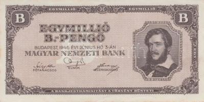 1946. 1.000.000BP (5x) T:I-,II (hajtatlanok)