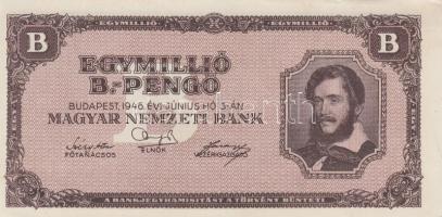 1946. 1.000.000BP (5x) T:I-,II (hajtatlanok)