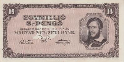 1946. 1.000.000BP (5x) T:I-,II (hajtatlanok)