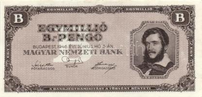 1946. 1.000.000BP (5x) T:I-,II (hajtatlanok)