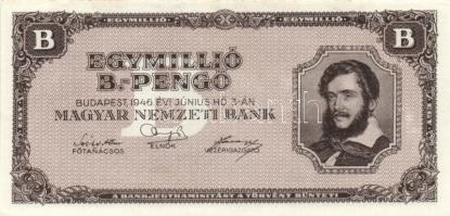 1946. 1.000.000BP (5x) T:I-,II (hajtatlanok)