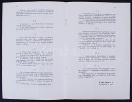 1918 Budapest jogszabályai. A kikötési és rakodóhelydíjakról. Kiadja: Dr. Bódy Tivadar polgármester