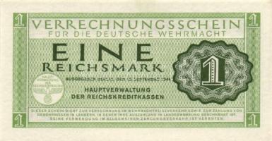 Német 3.Birodalom/Deutsche Wehrmacht (Német Véderő) 1944. 1M (2x) + 10M (2x) T:I-,II (hajtatlanok)
G...