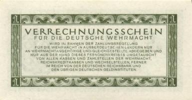 Német 3.Birodalom/Deutsche Wehrmacht (Német Véderő) 1944. 1M (3x) + 10M (3x) T:I-,II (hajtatlanok)
G...