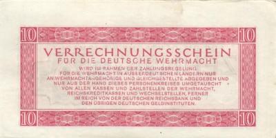 Német 3.Birodalom/Deutsche Wehrmacht (Német Véderő) 1944. 10M (6x) T:II-,III
German Third Reich/Deut...