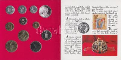 1994. 10f-100Ft 10klf db + 200Ft Ag "Deák" dísztokos szettben T:BU