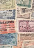 Német Birodalom / Weimari Köztársaság ~1923. 17db csak klf városi szükségpénz T:vegyes Germany / Weimar Republic ~1923. 17pcs of different necessity notes C:mixed