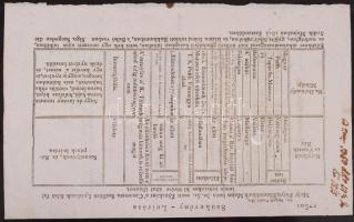 1815 Helytartótanácsi leirat, szökevények leírásáról és átszállításáról szóló rendelkezések,  Brunsz...