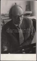 Kósa György (1897-1984) zongoraművész dedikált fényképe, 12x8cm