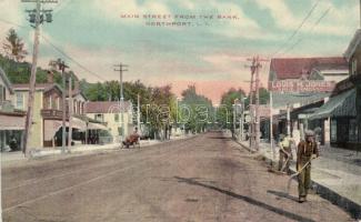 Northport Main street from the bank