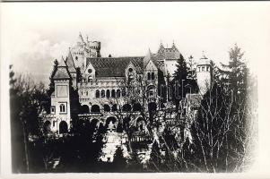 Bory Jenő építész aláírása Boryvár fényképen